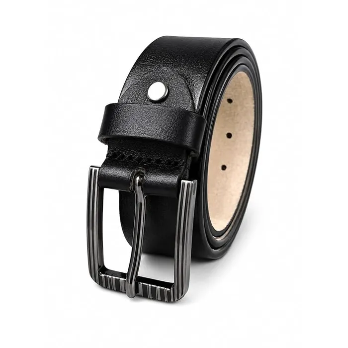 Genuine Leather Belt for Men – Premium Full-Grain Cowhide, Handmade, Formal & Casual Use (BMT-009)