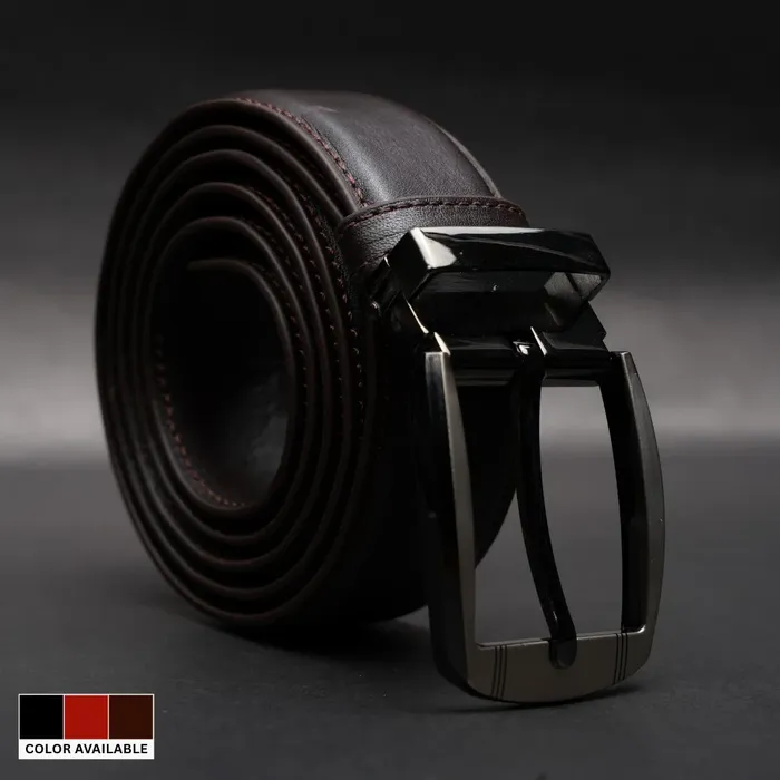 Genuine Leather Belt for Men – Premium Full-Grain Cowhide, Handmade, Formal & Casual Use (BMT-004)