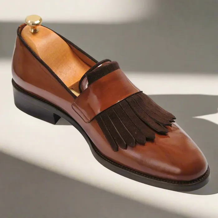 Mans Leather Tassel-006