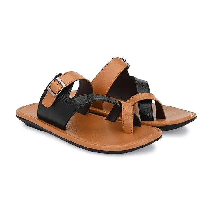 Mans Leather Sandel-007